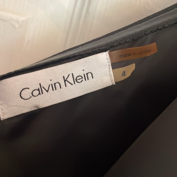 NWT Calvin Klein Black Evening Gown - Picture 6 of 8